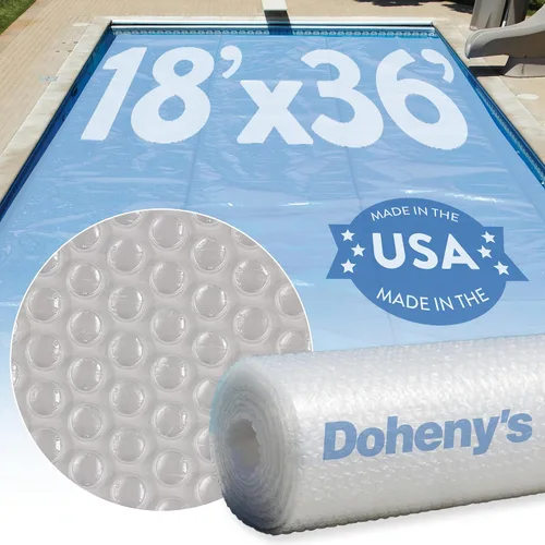 Miniatura 19 de Doheny's Clear-Tek - Cubierta solar de micro burbujas para piscinas enterradas Aumenta la absorción de energía solar, retiene el calor, reduce