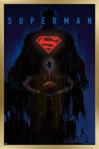 Miniatura 16 de DC Comics: Dark Artistic - Póster de pared de Superman, 34 pulgadas de largo x 22.4 pulgadas de ancho, versión premium sin marco