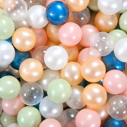 Miniatura 36 de STARBOLO Pelotas de Piscina de Pelotas para Niños Pequeños Paquete de 100 200 500 - Sin BPA y Ftalatos No Tóxicas A Prueba de Aplastamiento Pelotas