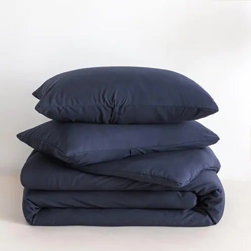 Miniatura 6 de COTTEBED Sliky - Juego de edredón suave y esponjoso para cama de tamaño individual, peso ligero para todas las estaciones, fabricado con tela Azul