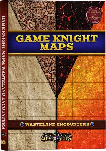 Miniatura 11 de Game Knights Encounters on the High Seas - Tapete de mapa de batalla laminado de doble cara brillante de borrado en seco para juegos de rol, Juego
