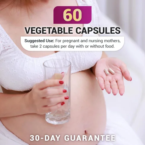 Miniatura 9 de Vitaminas prenatales naturales Dr. Berg para mujeres (embarazadas y lactantes) - Vitaminas prenatales con ácido fólico, vitaminas, minerales, omegas