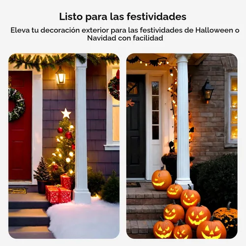 Miniatura 6 de TREATLIFE Enchufe de atenuación con control remoto inalámbrico de 100 pies, resistencia a la intemperie IP44, atenuador al aire libre para luces