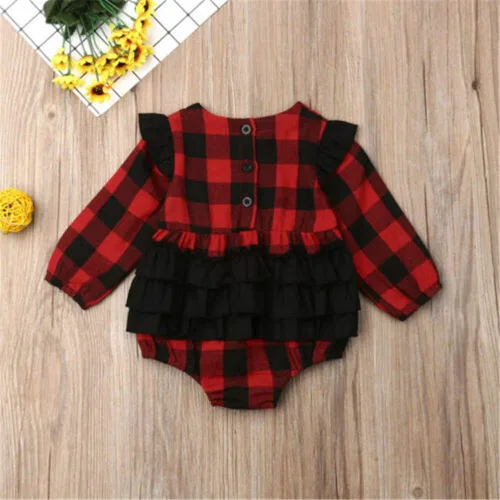 Miniatura 7 de TiendaDeLage Enterizo básico de manga corta con volantes para bebé recién nacida, ropa de verano
