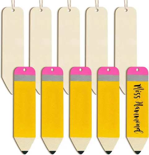 Miniatura 46 de Adornos de madera para cartas de amor para pintar de 7 pulgadas, tamaño grande, para el Día de la Madre, el Día de San Valentín, discos de madera
