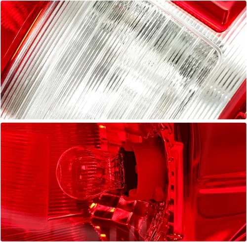 Miniatura 3 de HECASA Luz trasera izquierda compatible con faros traseros Ford F-150 2018-2020 de repuesto para JL3Z-13405-H FO2800265C FO2800265 lente roja