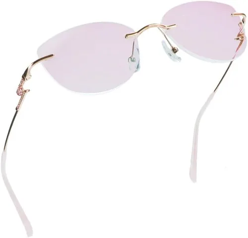 Miniatura 8 de LifeArt Blue Light Blocking Reading Glasses, Reduce Eyestrain, Stylish for Men and Women E2_(claro claro)