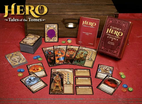 Miniatura 2 de Hero: Tales of The Tomes - por Tomekeeper Entertainment - Juego de cartas de batalla para adolescentes y adultos - Baraja comunitaria - Sin