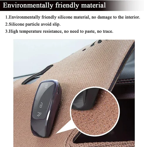 Miniatura 7 de Rifoda Para Toyota Corolla Dash Board Cover Mat Fit para Corolla 2018 2017 2016 2015 2014 Material de cuero Tablero de instrumentos Parasol Cubierta