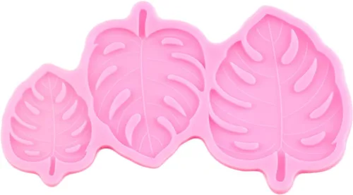 Miniatura 6 de Molde de silicona de hojas tropicales para fondant, decoración de pasteles, decoración de cupcakes, pasta de goma de caramelo de chocolate, arcilla