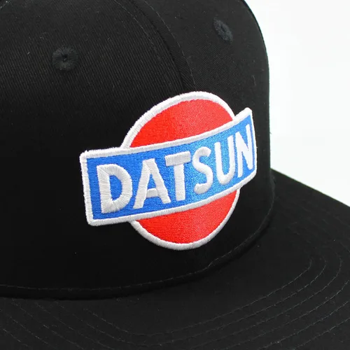 Miniatura 4 de Datsun - Gorra de béisbol diseño de ala plana color negro