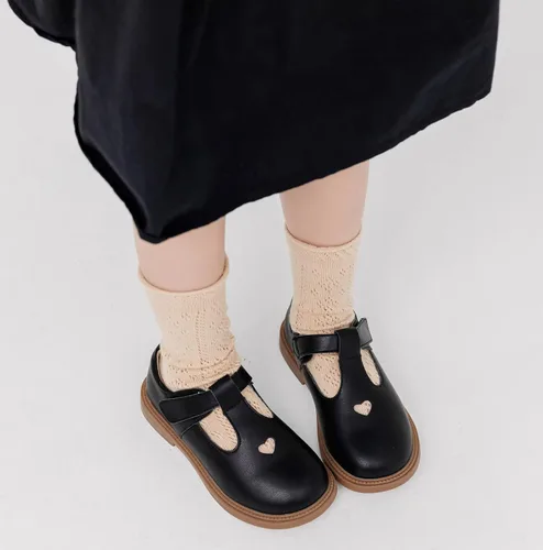 Miniatura 2 de DADAWEN Zapatos de vestir para niñas, zapatos planos Mary Jane para fiesta de regreso a clases, zapatos de boda (niñoniño pequeñoniño grande)