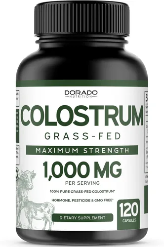 Miniatura 3 de DORADO NUTRITION Gomitas Shilajit para hombres y mujeres (60 gomitas) y suplemento de calostro de 1000 mg por porción