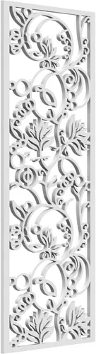 Miniatura 49 de 9 3/8"W x 24 3/8"H x 1/4"T Caspio Decorativos Paneles De Pared De Madera De Calado, Roble Rojo rojo (Red Oak)