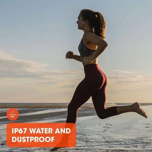 Miniatura 4 de JBL Endurance Race TWS - Auriculares deportivos inalámbricos resistentes al agua, sonido JBL Pure Bass, hasta 30 horas de duración de batería, IP67