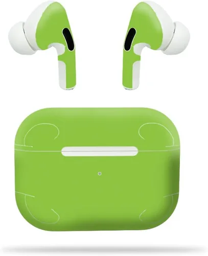 Miniatura 4 de MightySkins - Compatible con Apple Airpods Pro, color azul claro, protectora, duradera y única, fácil de aplicar, quitar y cambiar