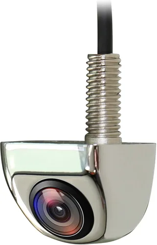 Miniatura 10 de NATIKA Cámara de retroceso/visión frontal, IP69K, impermeable, gran visión nocturna, HD y súper gran angular, de metal, estilo OEM, cámara de Negro