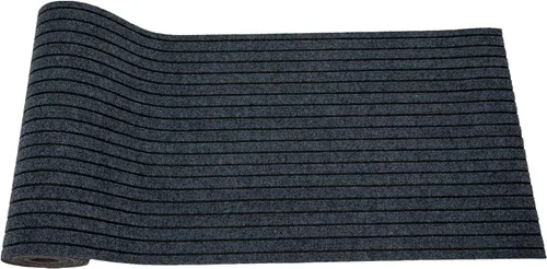 Miniatura 7 de Almohadilla antideslizante para escaleras interiores, 27.56 pulgadas x 20 pies, 1 rollo de camino de escalera para escaleras alfombradas, protección