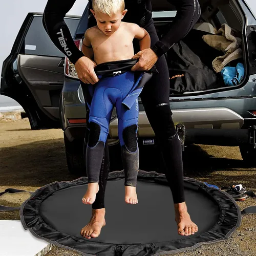 Miniatura 5 de 2 in 1 Wetsuit Mat, Waterproof Beach Storage Bag, Surf Mat, for Men & Women