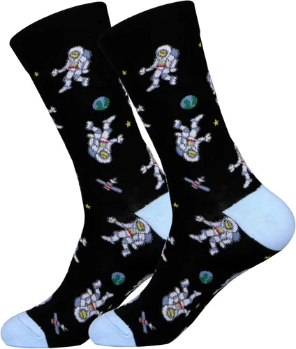 Miniatura 6 de xiaomaizi Calcetines de vestir divertidos y coloridos para hombre, divertidos y locos, casuales, talla 7-13
