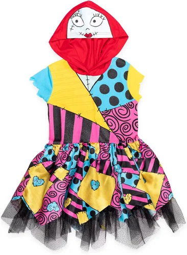 Miniatura 2 de Disney Nightmare Before Christmas - Vestido para niñas de Sally para niños pequeños a niños grandes