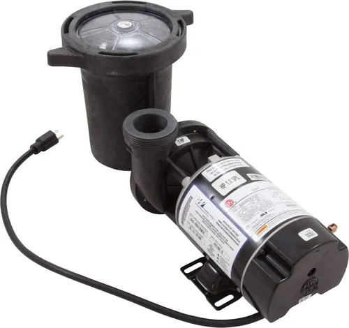Miniatura 2 de Waterway Plastics PH1100 Hi-Flo 1 hp Bomba de piscina sobre el suelo y trampa