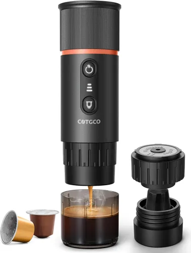 cafetera espresso portátil (negro)
