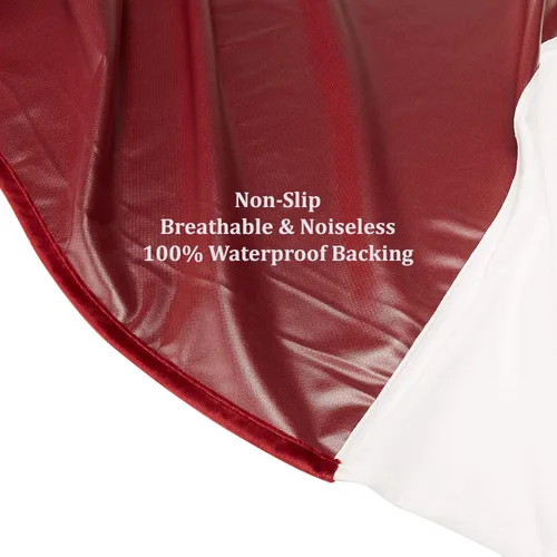 Miniatura 7 de Almohadilla de cama 100% impermeable a prueba de manchas – Masaje para parejas – Ultra suave, silencioso y protector de sábanas de lujo con lados