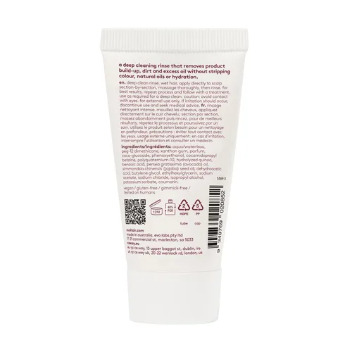 Miniatura 2 de EVO Champú Springsclean – Limpieza profunda e hidratante suave – Para cabello natural brillante, suave rizado y ondulado