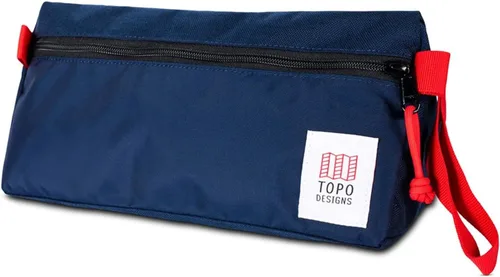 Miniatura 16 de Topo Designs Kit Dopp - Bolsa de viaje para artículos esenciales de cuidado personal, forma autoportante, totalmente forrada, nylon reciclado, Negro