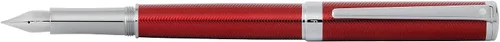 Miniatura 5 de Sheaffer Intensity - Laca roja grabada con borde cromado y punta media con tinta roja