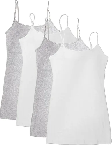 Miniatura 3 de Active - Paquete de 4 camisetas sin mangas, básicas, para mujer