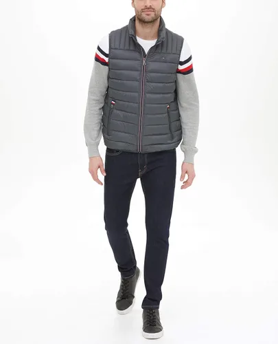 Miniatura 3 de Tommy Hilfiger Men's Lightweight Ultra Loft Quilted Puffer Vest (Standard and Big & Tall)