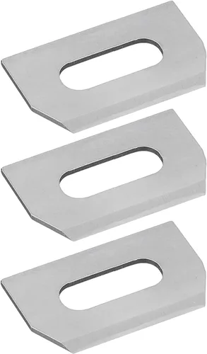 Miniatura 6 de KAKURI Plano de mano japonés Mini 2.283 in para carpintería [sistema de cuchillas reemplazables], hoja de repuesto 2.283 in (3 unidades), fabricado