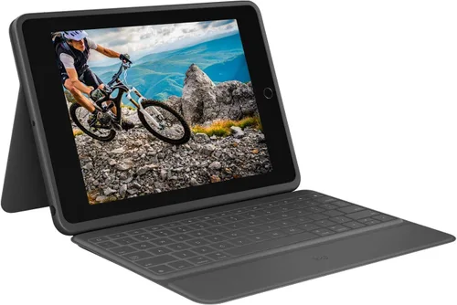 Miniatura 9 de Logitech Funda con teclado para iPad (7ª, 8ª y 9ª generación) Slim Folio con teclado inalámbrico integrado (grafito)