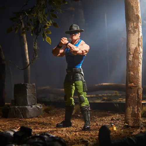 Miniatura 9 de G.I. Joe Serie clasificada #129, Mad Marauders SGT Slaughter, figura de acción coleccionable de 6 pulgadas con 18 accesorios