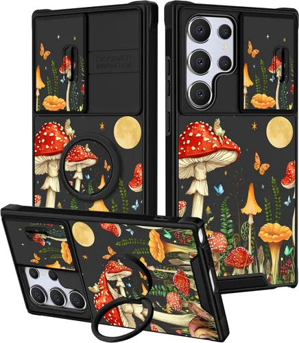 Miniatura 231 de Funermei Funda para teléfono Samsung Galaxy Note 10 Plus – Funda femenina bonita para niñas, diseño inspirador estético con funda para cámara