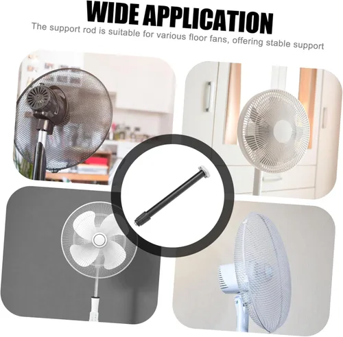 Miniatura 9 de Zerodeko Extensión de barra de soporte de ventilador de pedestal para ventiladores de piso, estable y compatible con varillas de soporte, varios