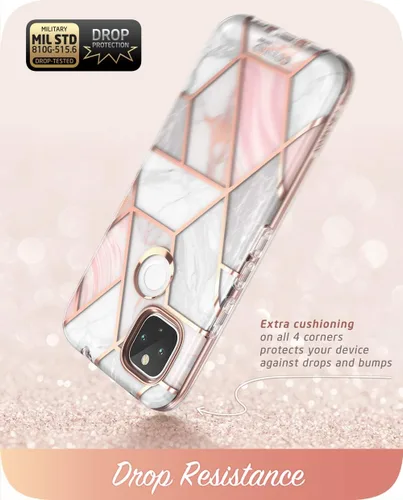 Miniatura 4 de i-Blason Cosmo Series - Funda para Google Pixel 5a 5G de 6.34 pulgadas (2021), funda protectora delgada de cuerpo completo con protector de pantalla