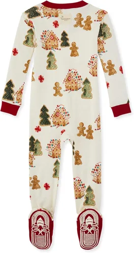 Miniatura 2 de Burt's Bees Baby - Pijama para niña, con cremallera delantera y pies cerrados antideslizantes, de algodón orgánico 100%, para niñas pequeñas