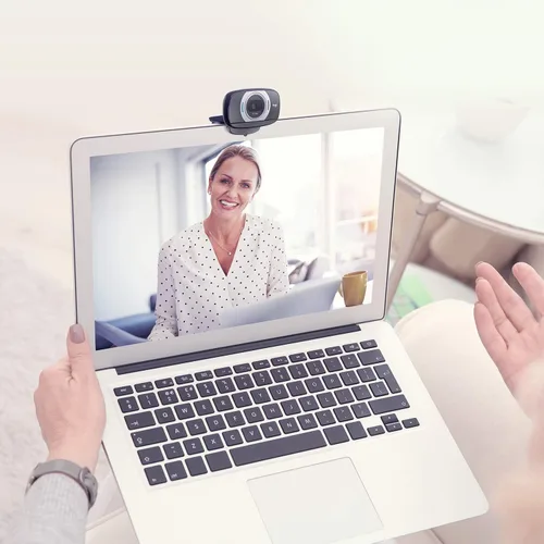 Miniatura 2 de Logitech. Webcam portátil C615 HD de 1080 pixel con autofoco, Negro talla única