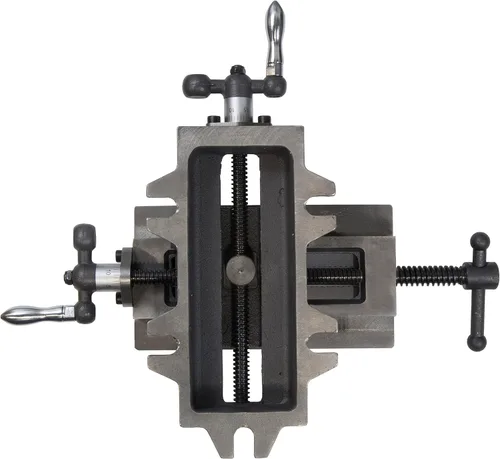 Miniatura 5 de WEN Mordaza transversal, de 4.25 pulgadas con deslizamiento compuesto para fresas y prensas de taladro (CV414), negra
