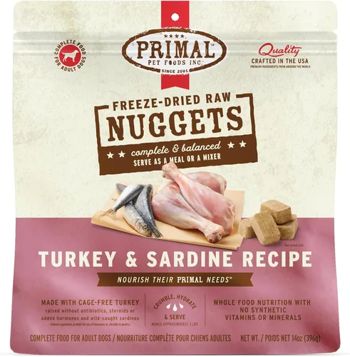 Miniatura 21 de Primal - Nuggets de comida cruda liofilizada para perros, venado, comida completa y equilibrada, también se puede utilizar como adorno o golosina