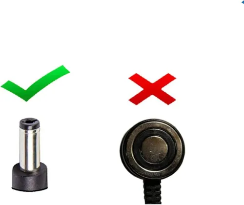 Miniatura 2 de Adaptador de CA compatible con Shark VM200 (no compatible con otros modelos) VACMOP - Mopa de vacío para suelo duro, fuente de alimentación CC