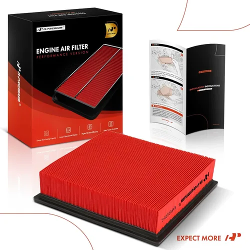Miniatura 9 de A-Premium Filtro de aire de motor de alto rendimiento, pre-aceitado Compatible con Ford y Lincoln - Expedition(2007-2024), F150(2009-2024), F250