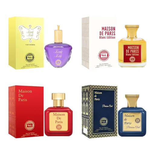 Miniatura 22 de Hybrid & Company Mujer 4 unids Belleza Rosa Cambio París Mujeres Romántico Pour Femme Perfume Natural Spray Fresco Fragancia
