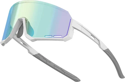 Miniatura 12 de Lentes de ciclismo fotocromáticos, UV400 TR90, marco para equitación, correr, béisbol, pesca, conducción para hombres y mujeres