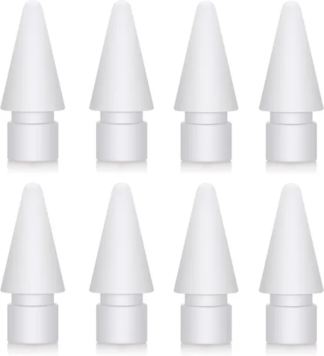 Miniatura 9 de Paquete de 6 puntas de lápiz de Apple, puntas de repuesto compatibles con lápiz Apple de 1ª y 2ª generación, escritura suave, alta precisión, sin
