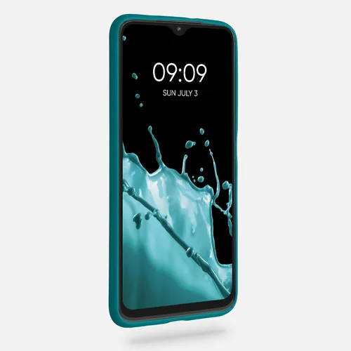 Miniatura 2 de kwmobile Funda compatible con Xiaomi Redmi 9T - Funda protectora de silicona TPU suave y delgada - Arándano