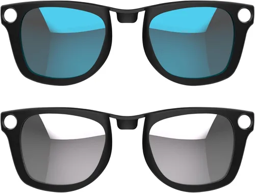 Miniatura 13 de HIBLOKS 4 clips polarizados para Ray-Ban Meta Wayfarer y Gen 2 (RW4008/RW4012 Grande 53-22), clip de decoloración para Meta Wayfarer Gen 2 Protege